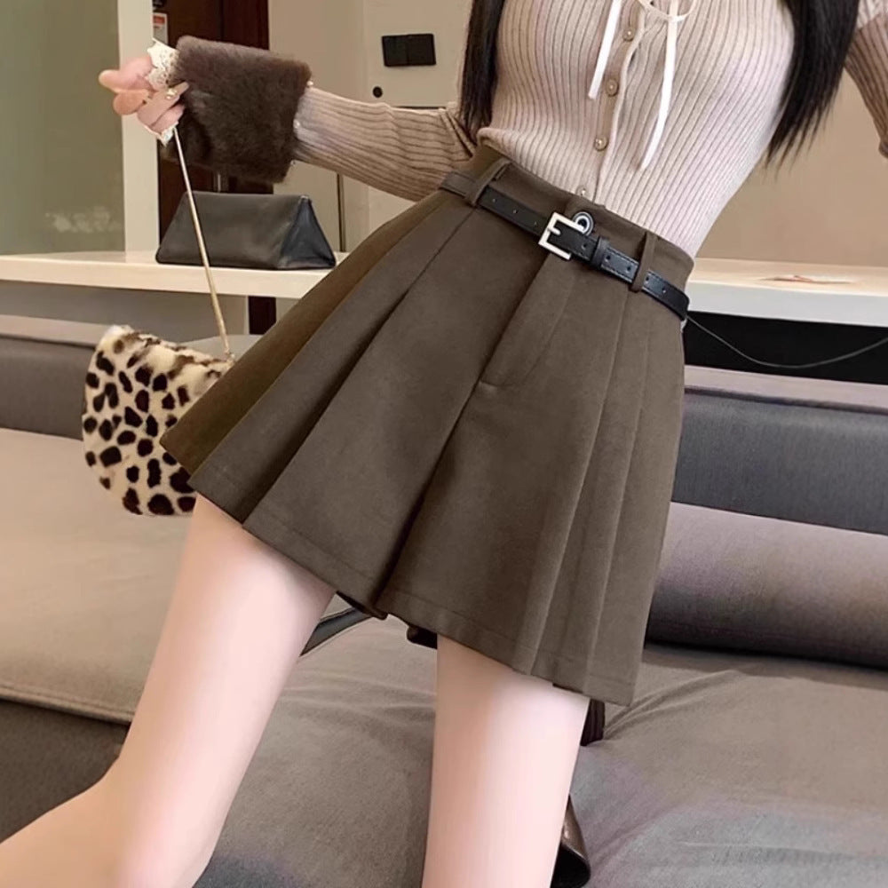 Women's Wool High Waisted Pants