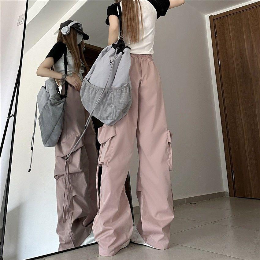 Women's Summer High Waist Retro Quick-drying Casual Pants